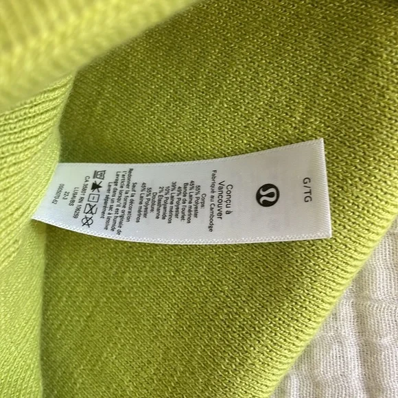 Sold! Lululemon NWT Warm Revelation Beanie L/XL SOLD other platform - Picture 6 of 8